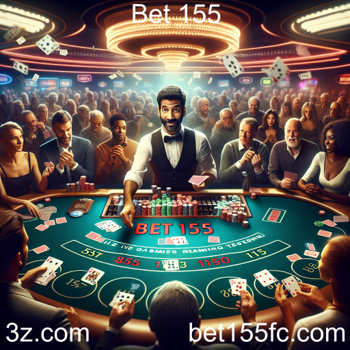 Experiência Imersiva com Jogos Ao Vivo na Bet 155